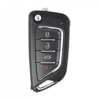 Xhorse Cadillac XKCD02EN Universal Wired Flip Key Remote 4 Buttons