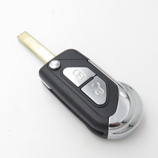 Citroen DS3 Flip Remote Key Shell Fob Case Fit With HU83 Uncut Blade