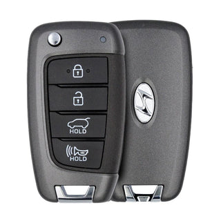 Hyundai Santa Fe 2018-2019 Genuine Flip Key Remote 4 Buttons 433 MHz 95430-S2000