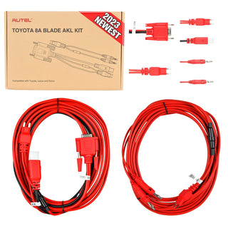 Original AUTEL Toyota 8A Cable (Works With G-Box2 APB112 Simulator For Toyota All Key Lost)