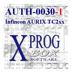 Xprog-m Software AUTH-0030-1 Infineon TC2xx