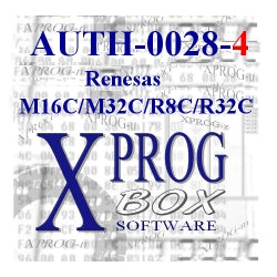 Xprog-m Software AUTH-0028-4 Renesas M32C
