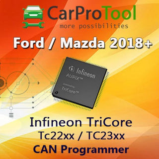 CarProTool Activation CPT CAN PACK1 FORD, MAZDA, NISSAN 2018+ INFINEON TRICORE TC2XX OBD2 CAN Programmer