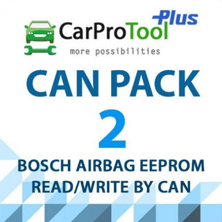 CarProTool Activation CPT CAN PACK 2 - ALL BOSCH SRS UNITS BY CAN