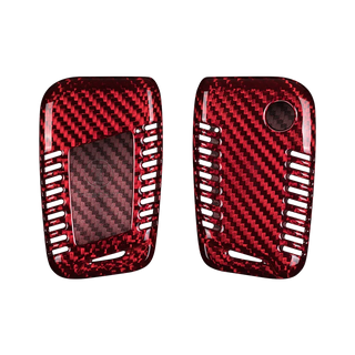Skoda Carbon Fiber Key Fob Case