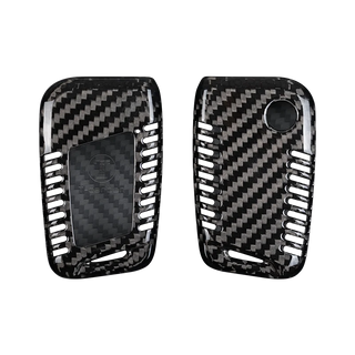 Skoda Carbon Fiber Key Fob Case
