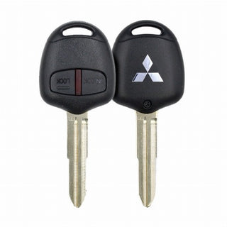 Mitsubishi Lancer 2007-2012 Head Key Remote Shell 2 Buttons