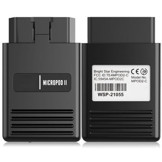 2023 Popular Witech Micropod 2 Scanner Auto Code Reader Car Diagnostics Obd Scanner Tool Obdii WIFI Tool For-Chrysler-Jeep-Fiat