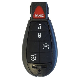 Chrysler Dodge Jeep 2008-2019 Fobik Remote Key Shell 5 Buttons Aftermarket Brand