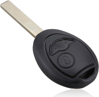 Mini Cooper Key Shell Case with Logo Fob 2 Buttons