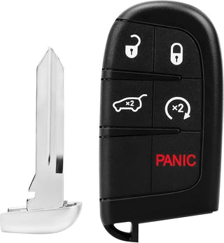 Chrysler Dodge Smart Remote Key 4+1 Button 433MHz Aftermarket