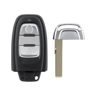 Audi Q5 A4 A5 A6 A7 A8 R8 3 Button Remote Car Key Shell