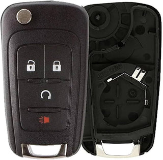 Chevrolet Key Shell 3+1 Buttons