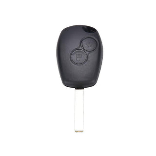 Renault Clio Modus 2007-2015 Head Key Shell Remote HUF Blade 2 Buttons Aftermarket