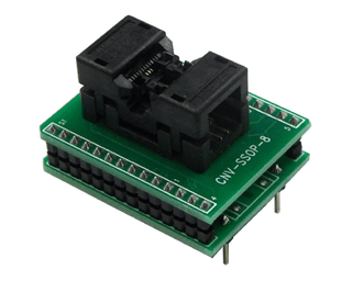 CNV Msop8 8 Pin Ic Socket 0.65mm Ssop8 8 Pin Ic Socket