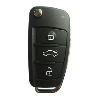 Audi A1 Q3 Flip Remote Key 3 Buttons 433 MHz ID48 8X0 837 220 D Aftermarket