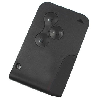 Renault Megane Clio Scenic Card Key Shell 3 Buttons