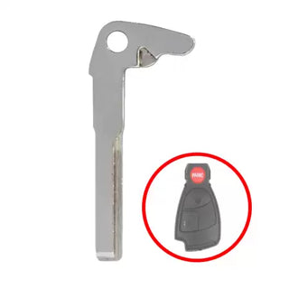 Mercedes Black Remote Old Style Emergency Key Blade