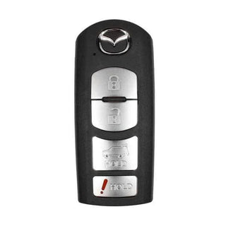 Mazda CX-5 2016-2019 / CX-9 / 4-Button Smart Key w/ Hatch / PN: TKY2-67-5DY / WAZSKE13D02