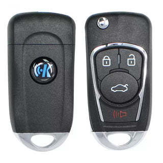 Keydiy Chevrolet KD Flip Key Remote 4 Buttons Universal Multi-Functional NB22-4