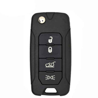 Jeep Renegade 2015 - 2019  Fiat 500X 4-Button Flip Key / 2ADFTFI5AM433TX 434 MHz Aftermarket