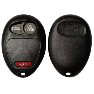 Chevrolet GMC Remote Key Shell 3 Buttons