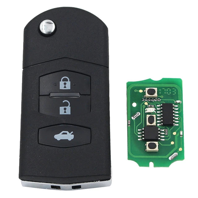 Keydiy KD Universal Flip Remote Key 3 Buttons Mazda Type B14-3 – The ...