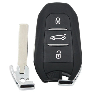 Citroen OEM Smart Key 3 Buttons Frequency 434 MHz Transponder NCF 29A1M Blade signature VA2 S/N: 98244469KY Keyless GO Aftermarket