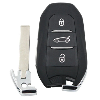 Citroen Original 3 Buttons Smart Remote Key 433 MHz Transponder HITAG AES Aftermarket