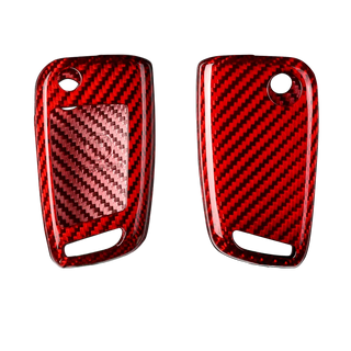 Volkswagen Carbon Fiber Key Fob Case