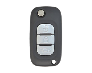 Renault Fluence Megane 3 Flip Remote Key 3 Buttons 433MHz PCF7926A and PCF7922A Transponder