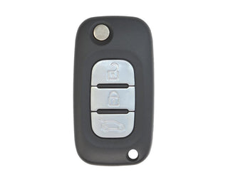 Renault Fluence Megane Original 3 Flip Remote Key 3 Buttons 433MHz PCF7926A and PCF7922A Transponder