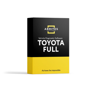 Full ABRITES Software Package for Toyota, Lexus and Scion vehicles TN00F