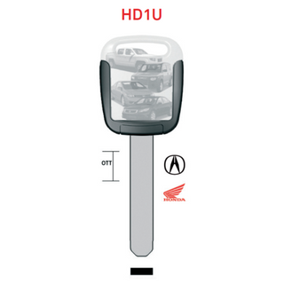 Keyline HO01U/HD1U Honda Acura Key Blade
