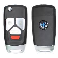 Keydiy Audi KD Universal Multi-Functional Flip Key Remote 4 Buttons NB27-4