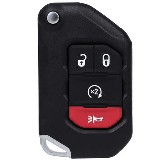 Genuine Flip Key Remote Jeep Gladiator Wrangler 2018 2020 P/N: 68416784AB