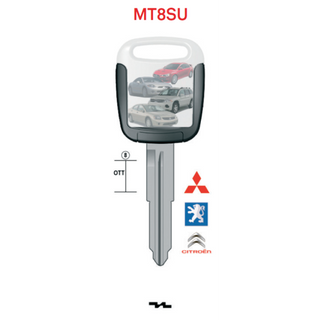 Keyline MT8SU Mitsubishi Peugeot Citroen Key Blade
