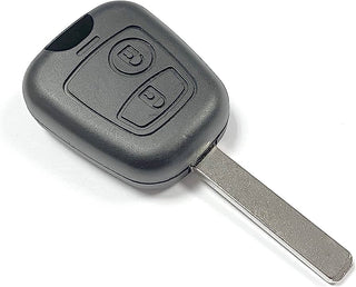 Peugeot 206 2000-2007 Head Key Remote 2 Buttons 433 MHz ID46 Chip Aftermarket Brand
