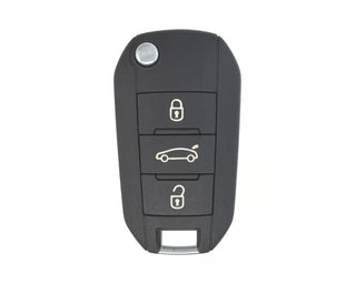 Peugeot 508 2013+ Flip Remote 3 Buttons 433MHz 5FA010353-00 Genuine