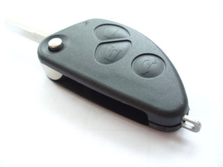 Alfa Romeo 147 156 166 GT Remote Car Key Combo Flip 3 Button 433MHZ ID48