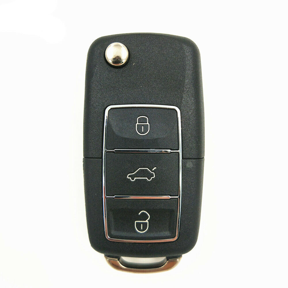 Keydiy KD Universal Flip Remote Key 3 Buttons Chrome Volkswagen Type B ...