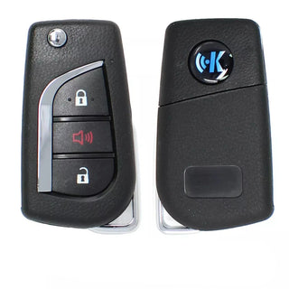Keydiy Flip key Remote 3 buttons Toyota type B13-3