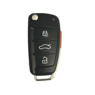 Audi A3 Q5 A4 2006+ Flip Remote 3+1 Buttons 8E0837220R 315MHz FCC ID: MYT 4073A Genuine