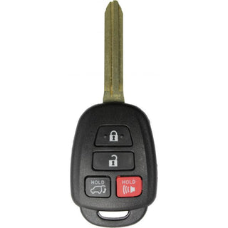 Toyota Key 4 Buttons HYQ12BDP H Chip 315 MHz Aftermarket