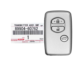 Toyota Prado 2010-2017 Smart Remote Key 3 Buttons 433MHz 89904-60762 / 89904-60761 / 89904-60762 / 89904-60541 / 89904-60542