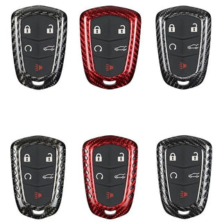 Cadillac Carbon Fiber Key Fob Case