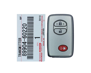 Genuine Toyota Land Cruiser 2008 Smart Key 3 Buttons 433MHz 89904-60220