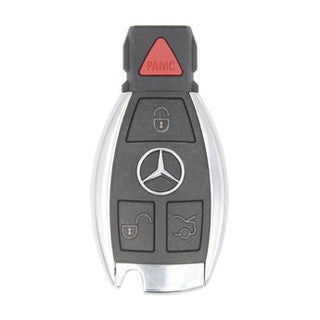 Mercedes Benz BGA Chrome Remote Key 3+1 Buttons FCC ID: IYZDC07 315MHz Genuine