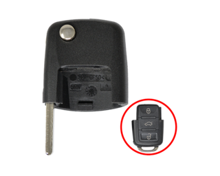 Volkswagen Flip Remote Head Square Type