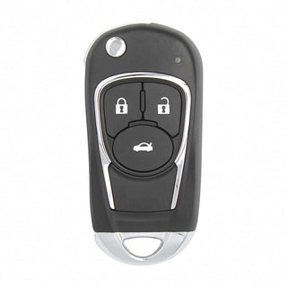 Keydiy Chevrolet KD Flip Key Remote 3 Buttons Universal Multi-Functional NB22-3